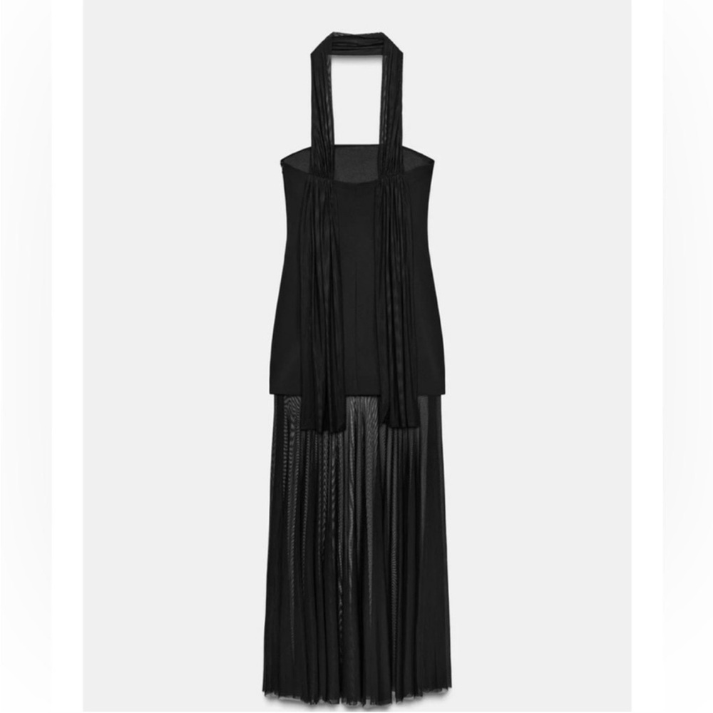 ZARA TRANSPARENT COMBINATION DRESS - Picture 12 of 16